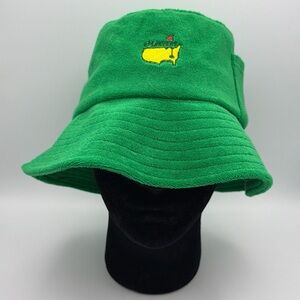 Augusta National Masters Womens Green Terry Cloth Bucket Hat Size S/M